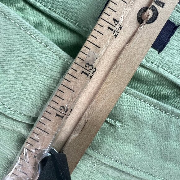 Not Your Daughters Jean Women Plus 42x28 High Rise Straight Green Denim Tag 20WT - Picture 15 of 16